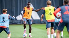 Nicolas Jackson après sa présentation au public bavarois : "j'ai hâte de commencer"