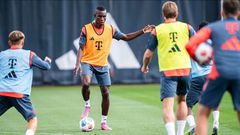 Nicolas Jackson au Bayern : sa première séance d'entraînement et sa présentation au public