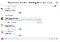 Torrent d’injures sur la page de la Présidence