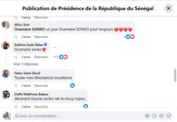 Torrent d’injures sur la page de la Présidence