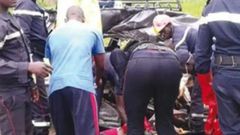 Khombole : un car "Ndiaga Ndiaye" bascule sur l’autoroute à péage et fait des victimes