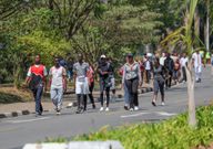 Rwanda : Diomaye et Kagamé ont participé à la "Car Free Day"