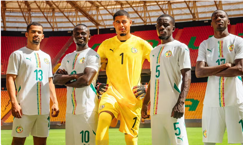 📸 Officiel : les nouveaux maillots du Sénégal