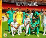 les nouveaux maillots du Sénégal