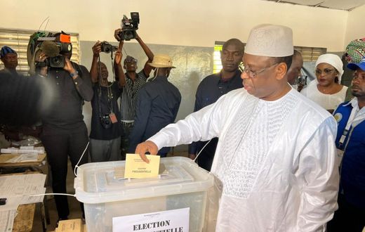 macky sall vote