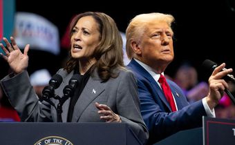 Kamala Harris and Donald Trump