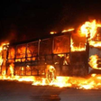 bus en feu