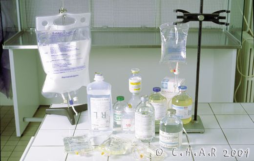 solutés de perfusionn