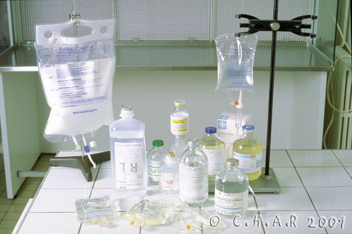solutés de perfusionn