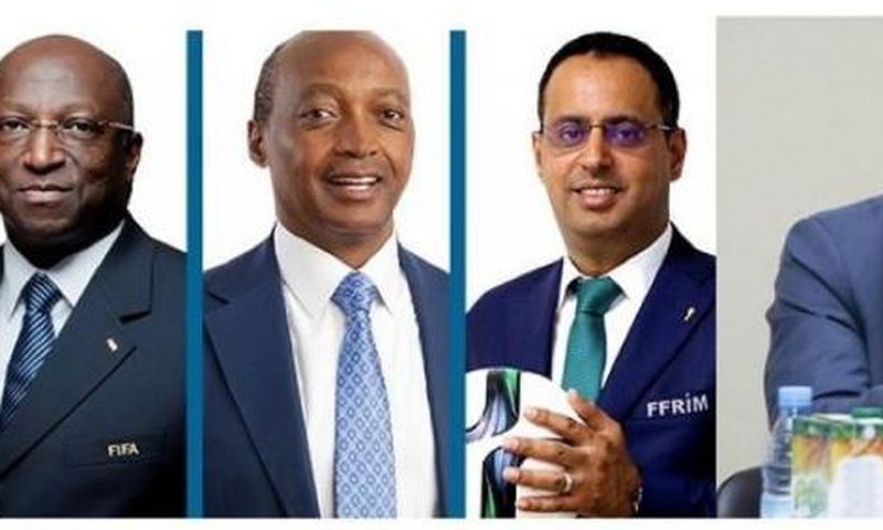 Les candidats à la présidence de la CAF