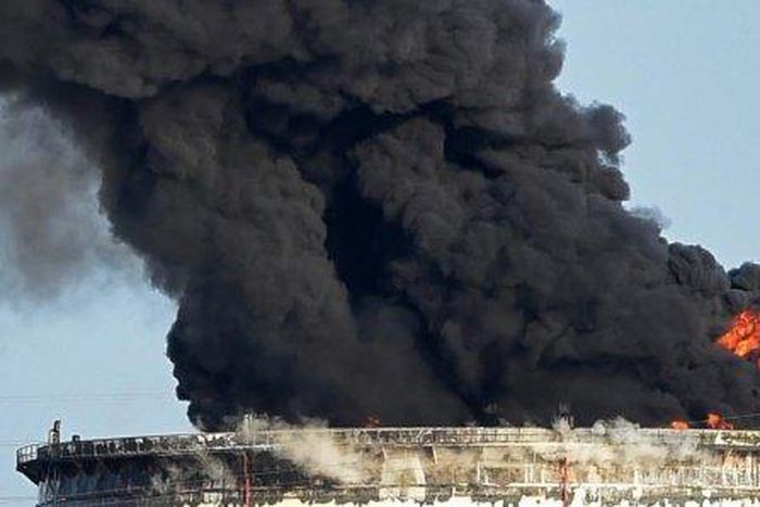 Explosion d'un puits de gaz à l'usine Fortesa