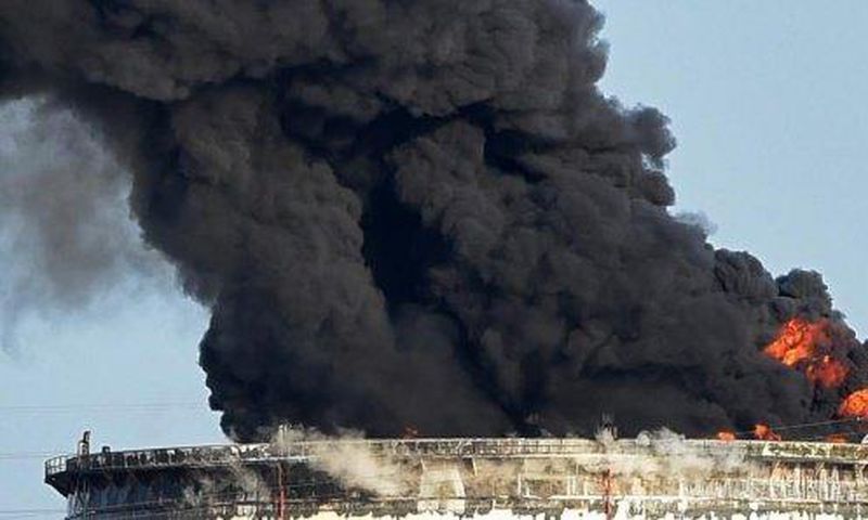 Explosion d'un puits de gaz à l'usine Fortesa