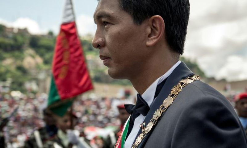 Madagascar's President Andry Rajoelina has pledged to fight corruption in the Indian Ocean island nation