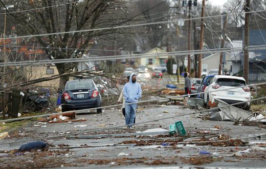 Au moins 100 morts dans des tornades historiqueq aux USA