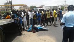 Les accidents impliquant les mototaxi sont fréquents à Kaolack où ils sont beaucoup utilisés comme moyen de transport