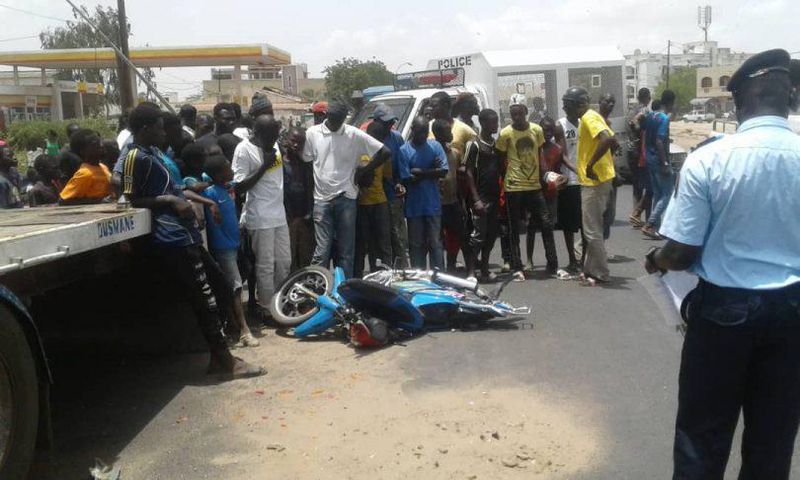 Les accidents impliquant les mototaxi sont fréquents à Kaolack où ils sont beaucoup utilisés comme moyen de transport