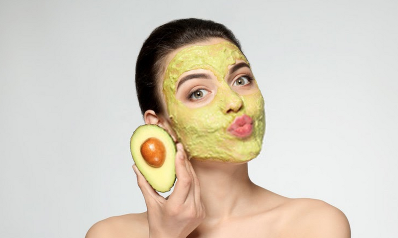 Masque à l'avocat
