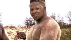 Ousmane Sané lutteur