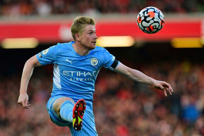 Kevin De Bruyne joined Manchester City from Wolfsburg in 2015