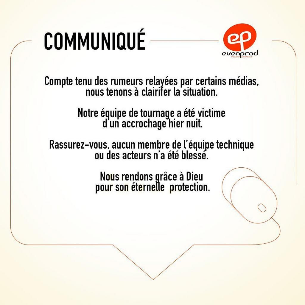 communiqué Evenprod