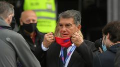 Joan Laporta was the clear winner of the Barcelona presidential elections on Sunday.