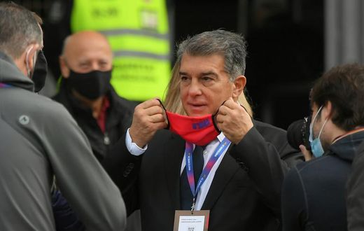 Joan Laporta was the clear winner of the Barcelona presidential elections on Sunday.