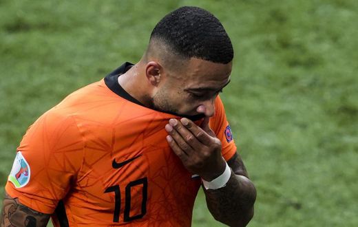 Memphis Depay éliminé avec les Pays-Bas en 8e de l'Euro 2021