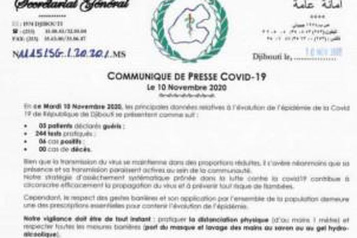 Ministere de la Santé de Djibouti
