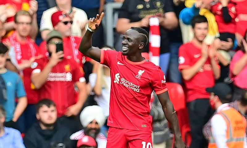 Liverpool forward Sadio Mane