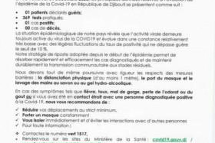 Ministere de la Santé de Djibouti