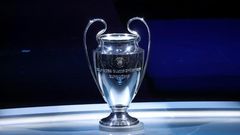 The Champions League trophy