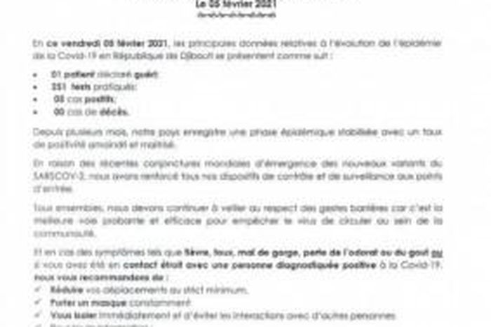 Ministere de la Santé de Djibouti