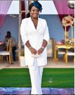 Porter des blazers comme une bosse inspirée par l'actrice Jackie Appiah