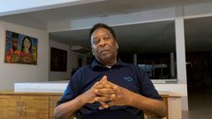 Pele assured his fans that he was in good health last  October