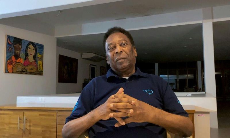 Pele assured his fans that he was in good health last  October
