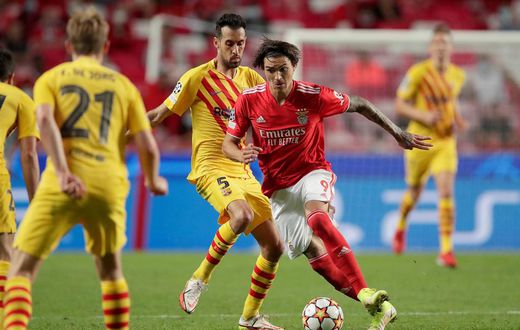 Le Barça coule à Benfica