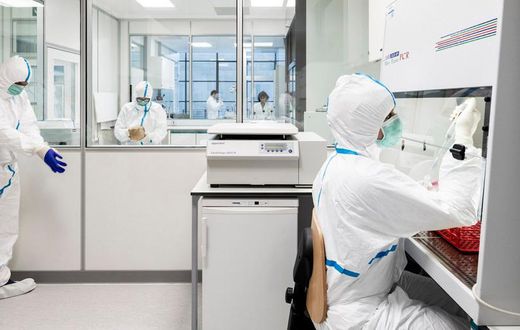 Dozens of drug companies are preparing for the Omicron variant.