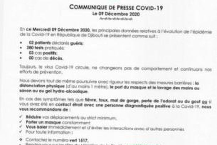 Ministere de la Santé de Djibouti