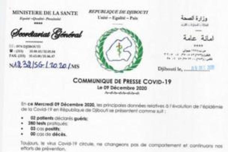 Ministere de la Santé de Djibouti