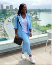 Porter des blazers comme une bosse inspirée par l'actrice Jackie Appiah