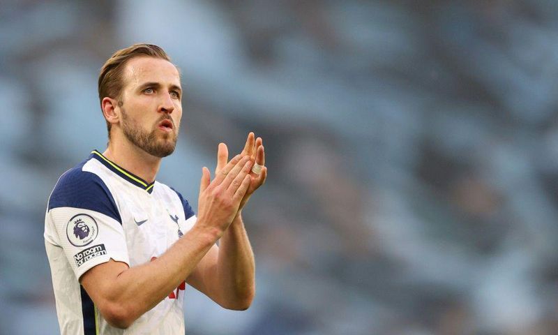 Staying put: Harry Kane will remain at Tottenham despite speculation linking him with a move to Manchester City