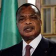 Congo's President Denis Sassou Nguesso speaks during a news conference after his meeting with Tunisia's President Beji Caid Essebsi at Carthage Palace in Tunis January 22, 2015. Sassou Nguesso is in Tunisia on a two-day visit.