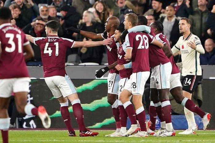 Les hammers font tomber Liverpool