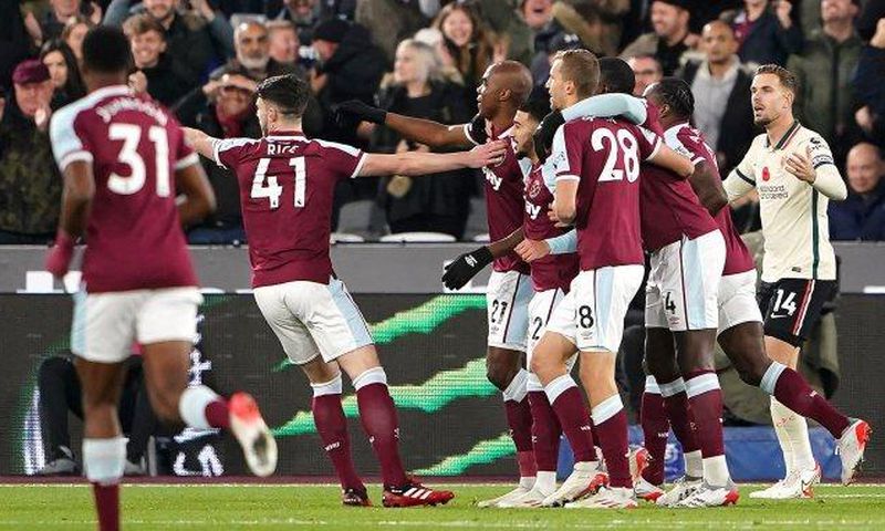 Les hammers font tomber Liverpool