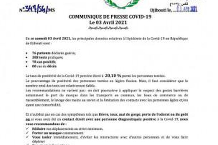 Ministere de la Santé de Djibouti