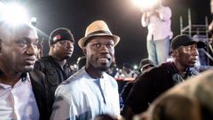 Ousmane Sonko en tournée lors de la campagne présidentielle de 2019