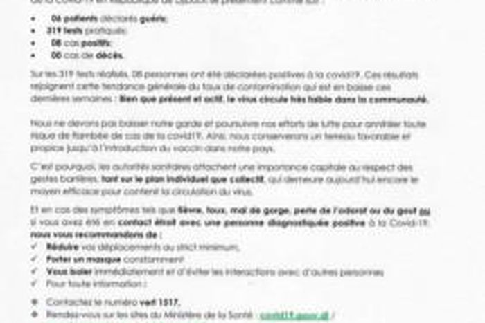 Ministere de la Santé de Djibouti