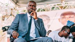 Ousmane Sonko pensif
