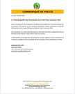 Communiqué CAF