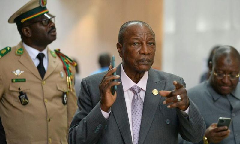 Conde has faced mounting opposition in his second term in office